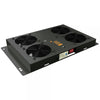 Kit di Ventilazione a Soffitto per Rack 19'' 4 Ventole Nero