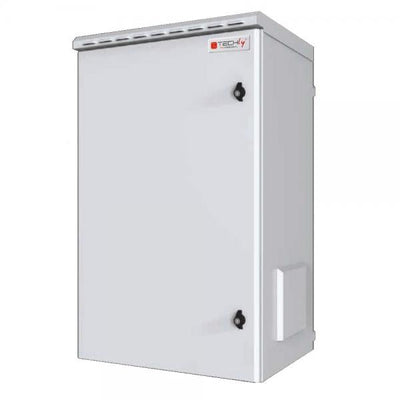 Armadio Rack 19'' a Parete 7U Grigio IP55 Porta Cieca prof. 450 mm