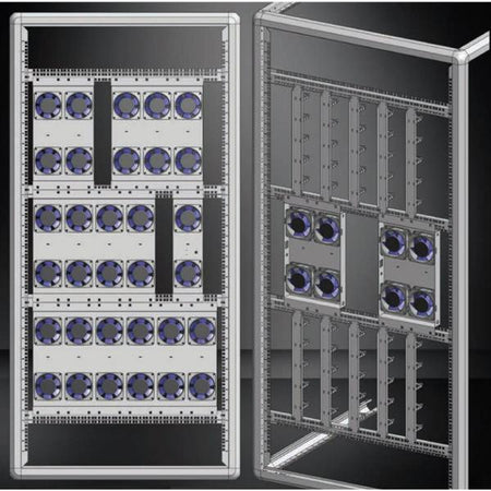 Staffa Orizzontale per Armadi Rack 19'' Profondità 1000 serie Evolution