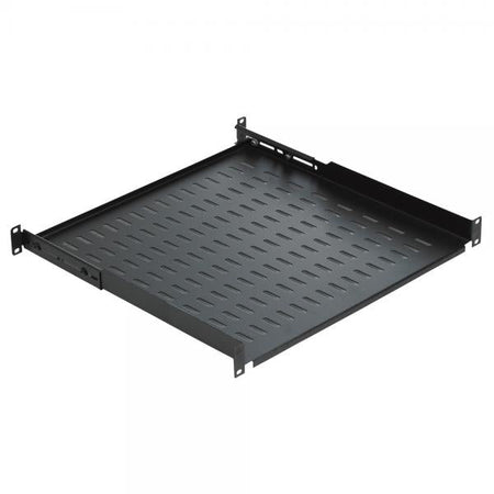 Mensola per Rack 19'' 650 mm 2U Nera 4 punti