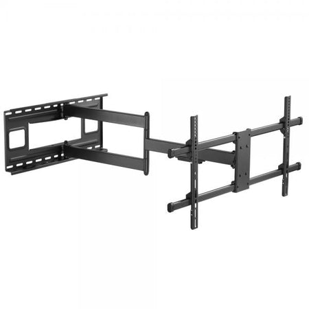 Staffa a Muro Braccio Estensibile fino a 1015 mm per LCD 43-80'' Nero