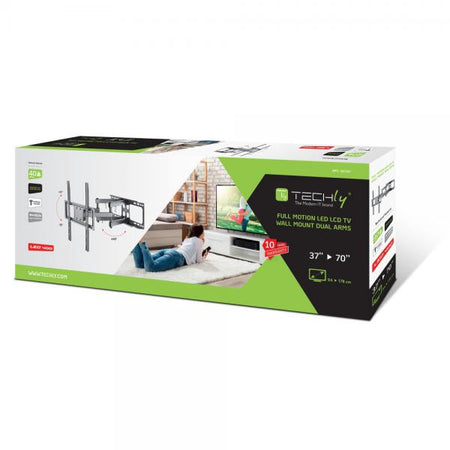 Staffa da Muro con Doppio Braccio per TV LED/LCD 37-70''