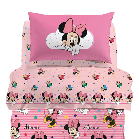 Lenzuola Minnie Rainbow ! Caleffi Kids