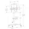 Trolley da Pavimento con Mensola per TV LCD/LED/Plasma 32-70''