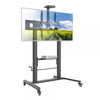 Supporto a Pavimento per TV con Altezza Regolabile per TV da 52'' a 110''