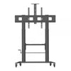 Supporto a Pavimento per TV con Altezza Regolabile per TV da 52'' a 110''