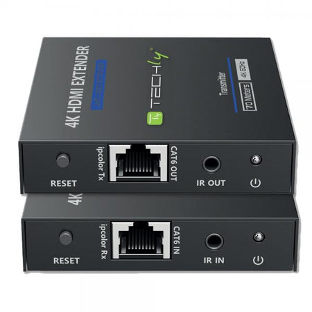 Extender HDMI 4K@60Hz 18Gbps HDR10 su cavo Cat.6/6A/7 fino 70 metri zero latenza