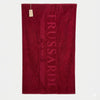 Telo Mare Trussardi Home Logo 2026 - Spugna Jacquard in Puro Cotone