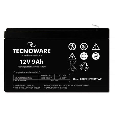 BATT. X UPS TECNOWARE 12V 9AH FASTON