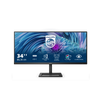 PHILIPS 346E2LAE - MONITOR LED 34 WQHD - MULTIMEDIALE - 100Hz - USB-C + HDMI + DP