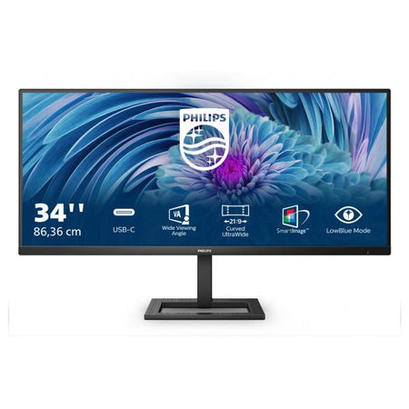 PHILIPS 346E2LAE - MONITOR LED 34"" WQHD - MULTIMEDIALE - 100Hz - USB-C + HDMI + DP