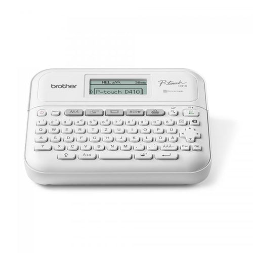Stampante per Etichette PT-D410UR1 Trasferimento Termico 180 x 180 DPI 20 mm /s USB Colore Bianco