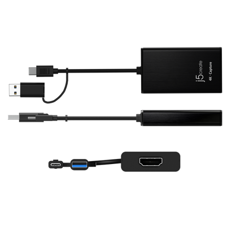 j5create JVA11-N Adattatore di acquisizione HDMI 4K (4K HDMI CAPTURE ADAPTER - )