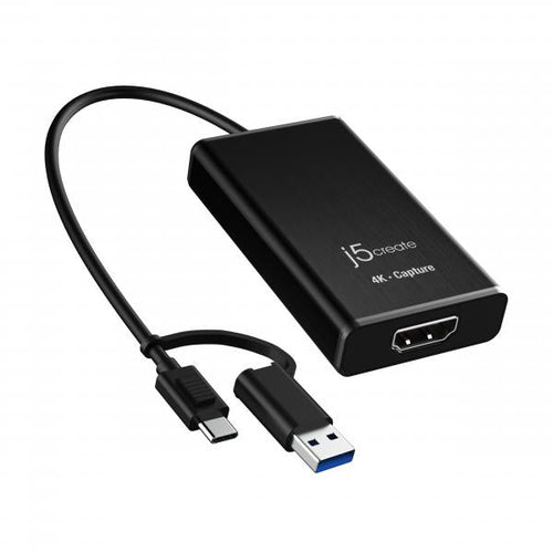 j5create JVA11-N Adattatore di acquisizione HDMI 4K (4K HDMI CAPTURE ADAPTER - )