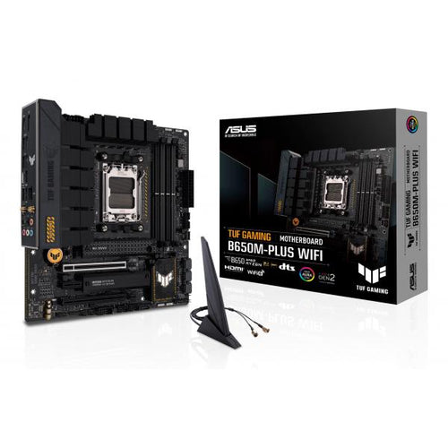 ASUS MB AMD B650, TUF GAMING B650M-PLUS WIFI, AM5, 90MB1BF0-M0EAY0