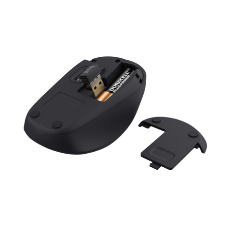 TRUST MOUSE YVI+ WIRELESS MOUSE ECO NERO