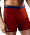 Hanes 2 Boxer vita alta in cotone fantasia assortita Uomo