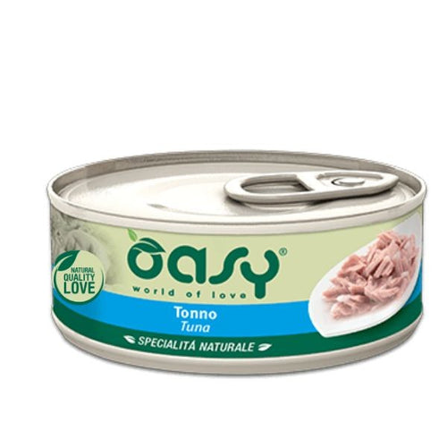 Oasy Specialità Naturale Gatti Tonno Scatoletta 150gr