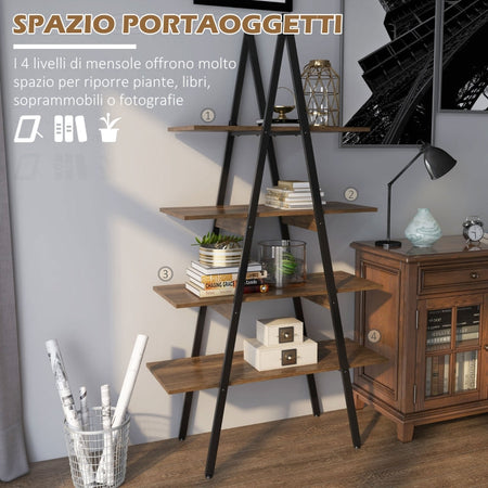 libreria mobile scaffale libri libreria da parete muro grande soggiorno salotto ingresso camera ufficio studio in legno mobiletto design sala pranzo cucina 8VV838-378V00RBAAW