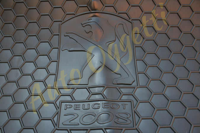 Tappetino di gomma su misura per Peugeot 2008 (2013-2019)
