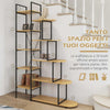 libreria mobile scaffale libri libreria da parete muro grande soggiorno salotto ingresso entrata camera cucina ufficio studio in legno T88838-375V00ND98T