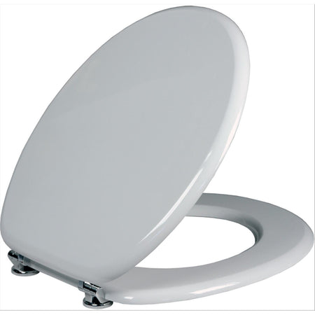 SEDILE WC BAGNO LEGNO MDF BIANCO MAURER