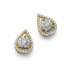 DONNA ORO Orecchini In Oro Bianco/Giallo E Diamanti