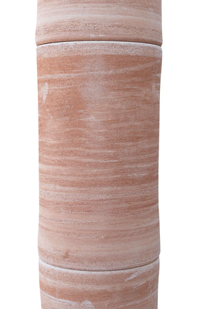 Biscottini Colonna pergola gazebo in Terracotta 100% Made in Italy interamente Lavorata a Mano