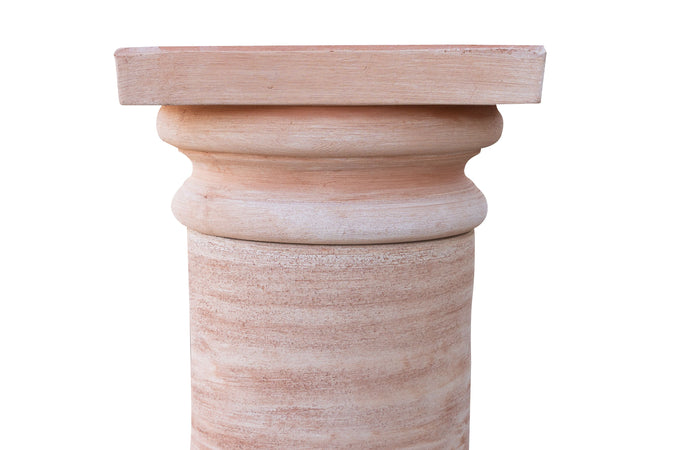 Biscottini Colonna pergola gazebo in Terracotta 100% Made in Italy interamente Lavorata a Mano