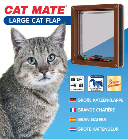 Gattaiola Cat Mate - Porta Basculante Large Gatto