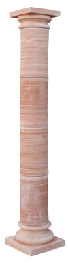 Biscottini Colonna pergola gazebo in Terracotta 100% Made in Italy interamente Lavorata a Mano