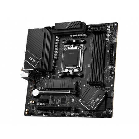 Scheda Madre Msi PRO B650M-A WIFI - Socket AM5 - Supporta i processori AMD Ryzen 7 7th Gen, AMD Ryzen 9 7th Gen - 4x DDR5 - RAID 0, 1,10 - DisplayPort, Hdmi - USB 3.2/2.0 - Gigabit LAN, WIFI - Audio