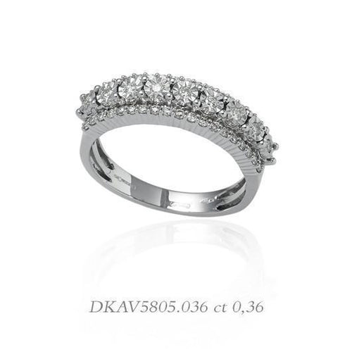 DONNA ORO Anello In Oro E Diamanti