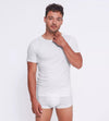 Sloggi Uomo Confezione 2 T-Shirt GO ABC O-Neck 10217962 S25 - Passarelli Biancheria