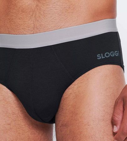 Sloggi Uomo Confezione 2 Slip GO ABC 2.0 Brief 10217985 S14 - Passarelli Biancheria