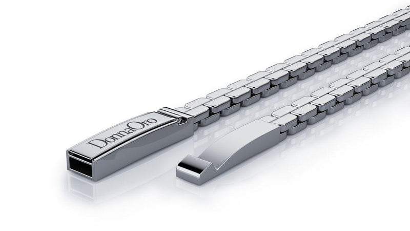 ELEMENTS - Bracciale Da Donna Argento Rodiato