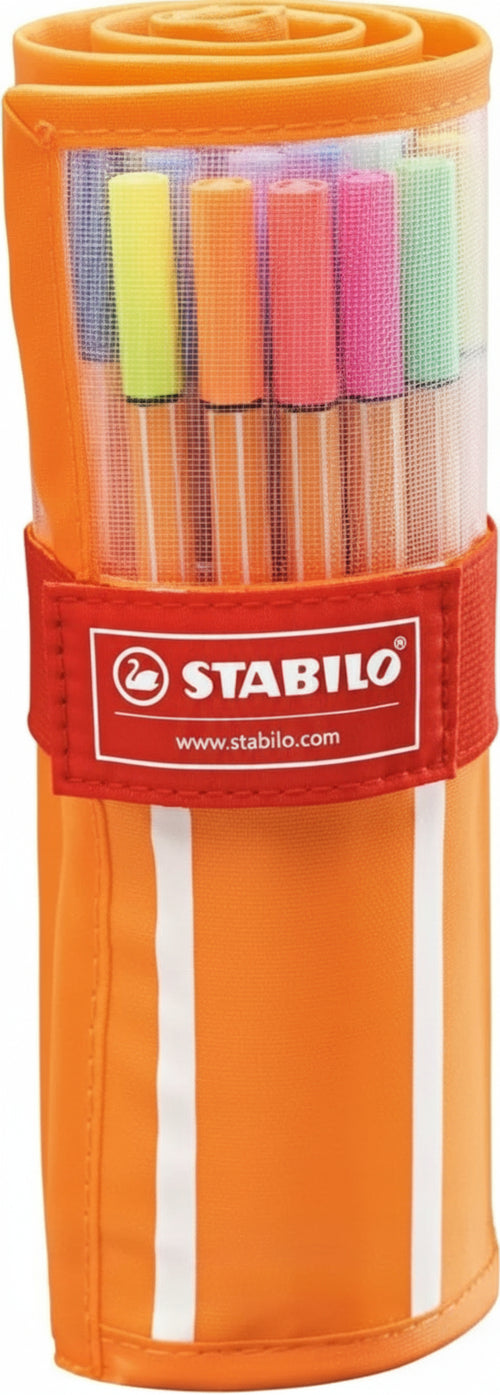 Stabilo - pennarelli point 88 rollerset da 30 colori ass. (8830-2)