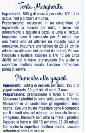 Miscela per Dolci " Senza Glutine"