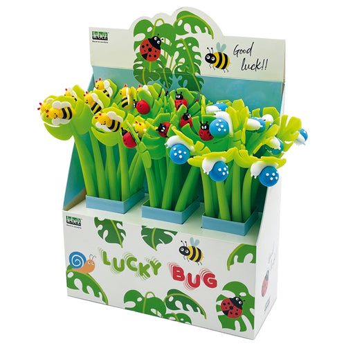 Expo 30 Penne Lucky Bug Flexi Fantasie Assortite Lebez
