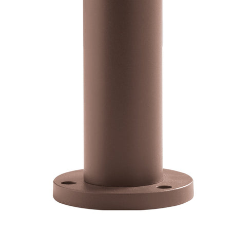 Lampioncino esterno Gea Led GES1110 45H GU10 LED marrone lampada terra spot orientabile alluminio
