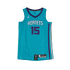 JORDAN NBA Canotta Basket Uomo Nba Swingman Jersey Icon Edition No 15 Kemba Walker Chahor Road Rapid Teal/new Orchid da uomo