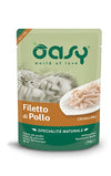 Oasy Specialità Naturale Gatti Filetto di Pollo Busta 70gr