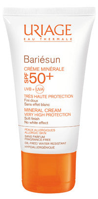 Uriage bariesun spf50+creme minerale pelli sensibili 100ml