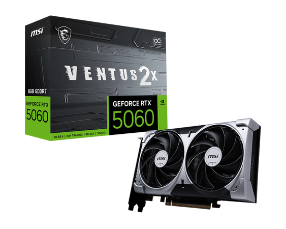 VGA MSI GeForce RTX 5060 8GB Ventus 2X OC