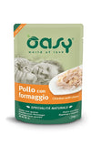 Oasy Specialità Naturale Gatti Pollo con Formaggio Busta 70gr