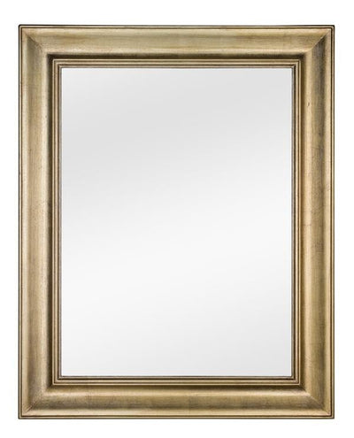 MOBILI 2G - Specchiera in foglia oro rettangolare Misure:80 x 100 x 5