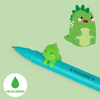 legami, Penna Gel con Dino decorativo della famiglia Lovely Friends