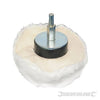 Spugna di lucidatura in cotone morbido per trapani elettrici diametro 6mm silverline freeshipping - Eternal Brico