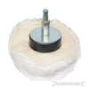 Spugna di lucidatura in cotone morbido per trapani elettrici diametro 6mm silverline freeshipping - Eternal Brico