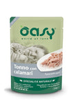 Oasy Specialità Naturale Gatti Tonno con Calamari Busta 70gr